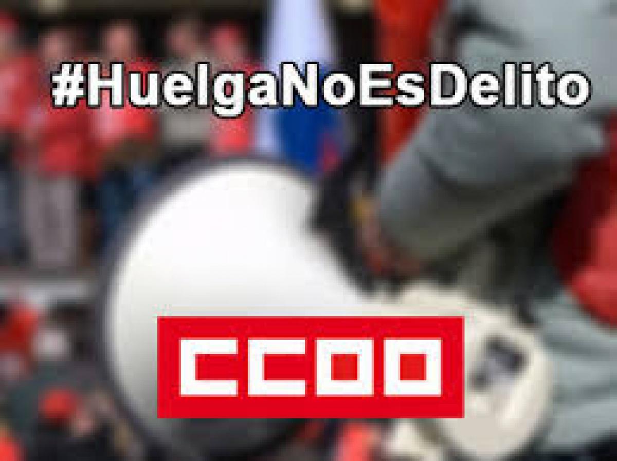 Campaña #HuelgaNoEsDelito