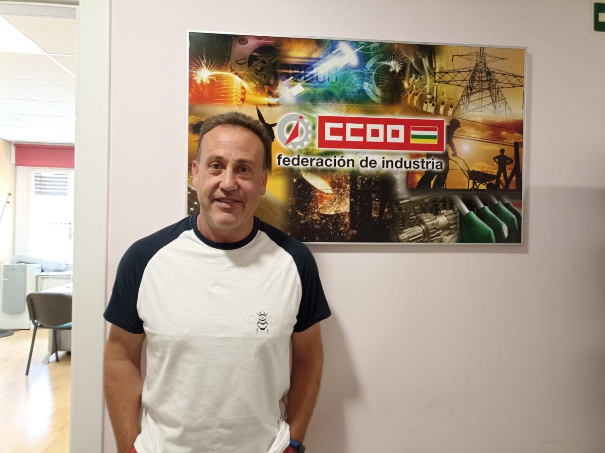 Miguel ngel Rello, responsable de Poltica Sindical de CCOO de Industria de La Rioja