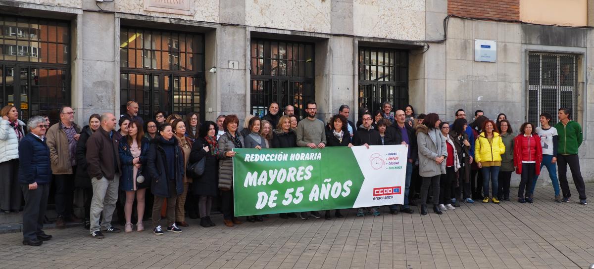 Reducción horaria mayores 55