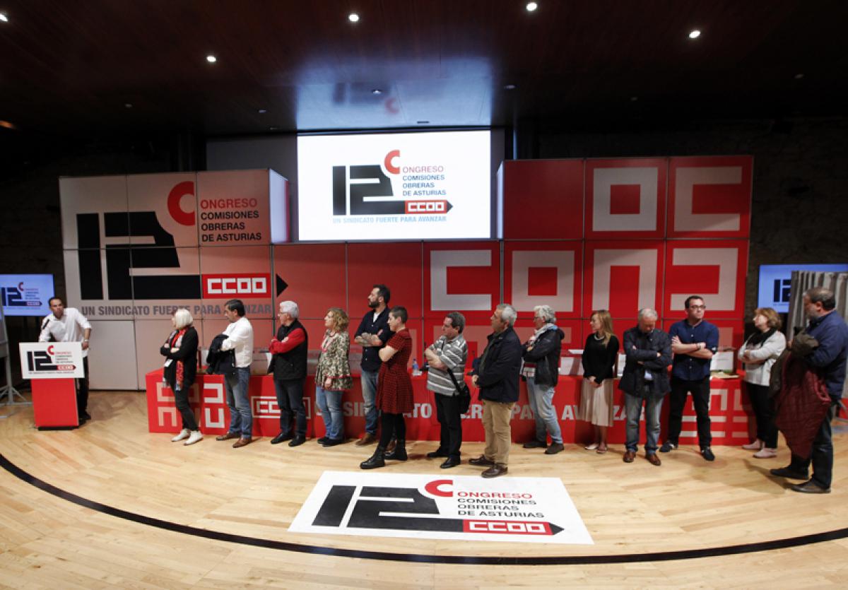 Nueva Ejecutiva de CCOO de Asturias
