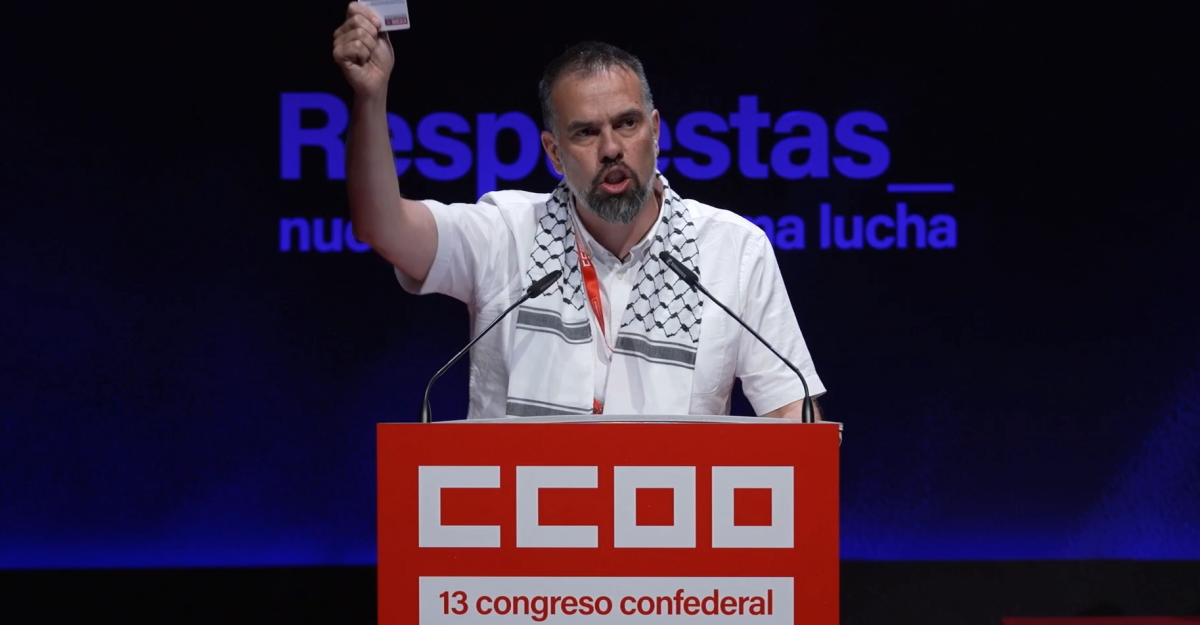 Zapico interviene en el 13 Congreso Confederal