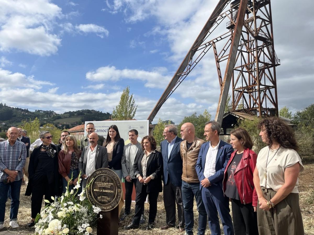 Mina La Camocha, lugar de Memoria Democrática