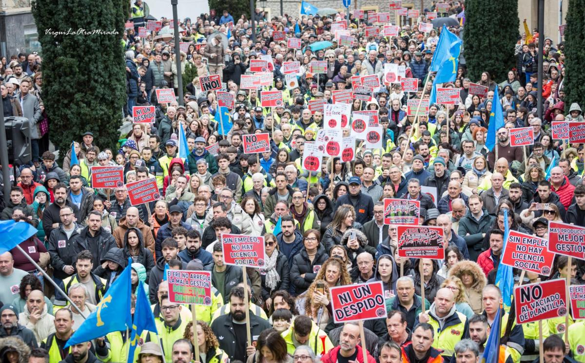 Contra el ERE en Ence