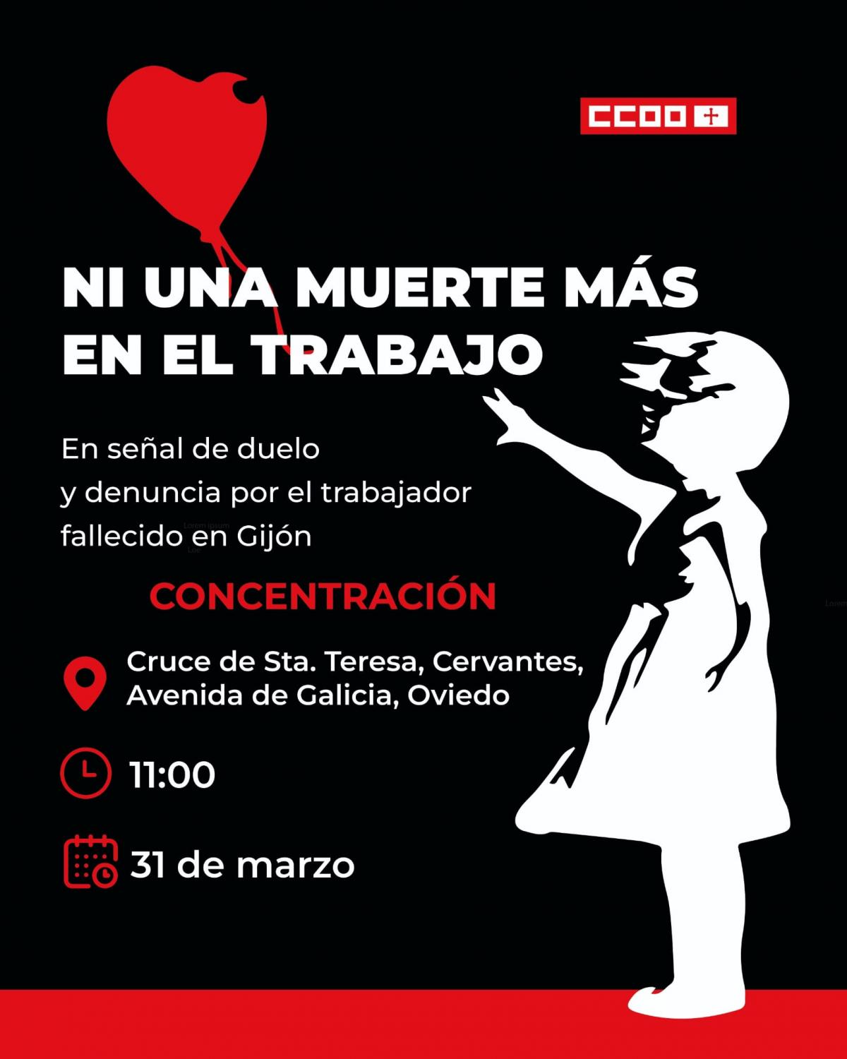 Ni una muerte más en el trabajo