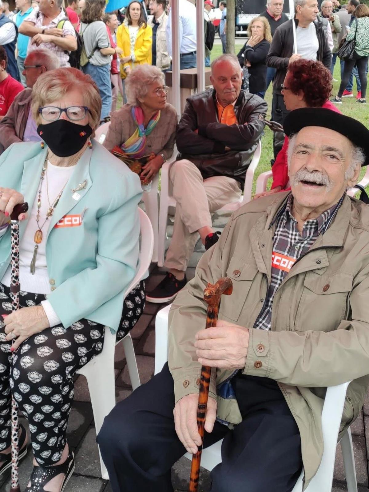 Vicente Gutiérrez Solís y Anita Sirgo