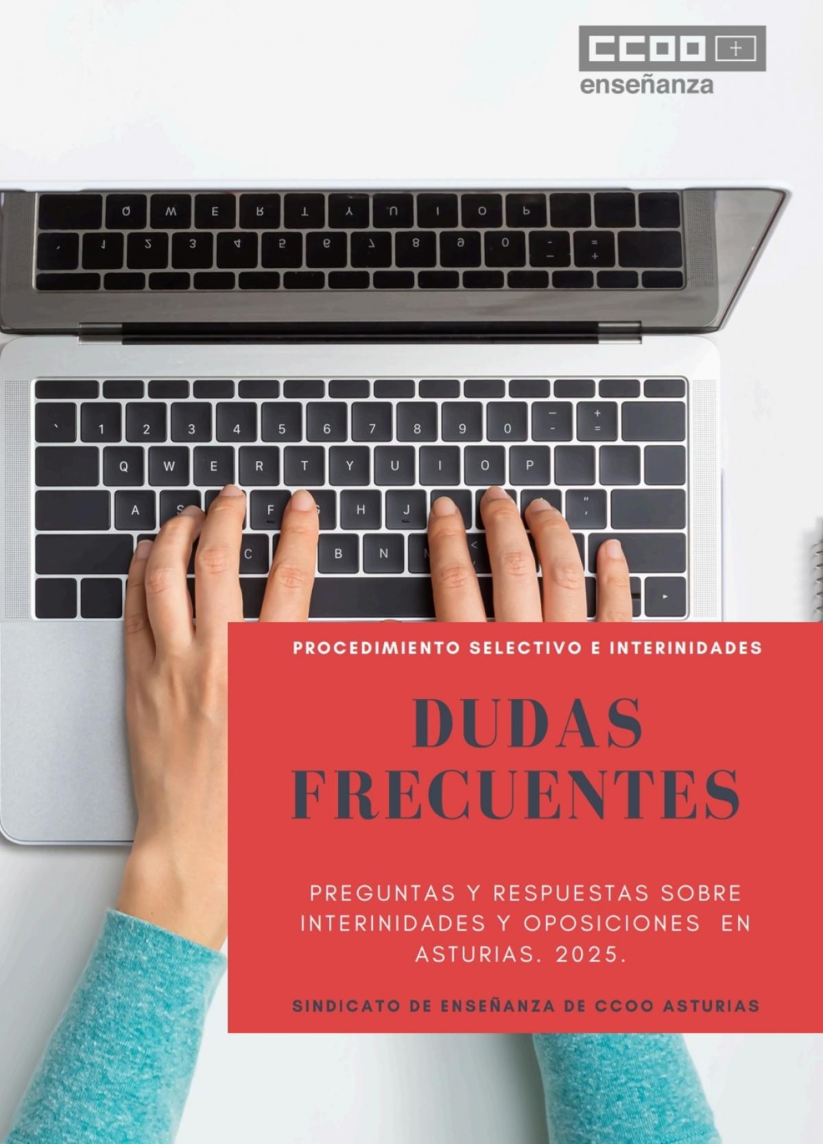 Guía de dudas frecuentes oposiciones e interinidad 2025