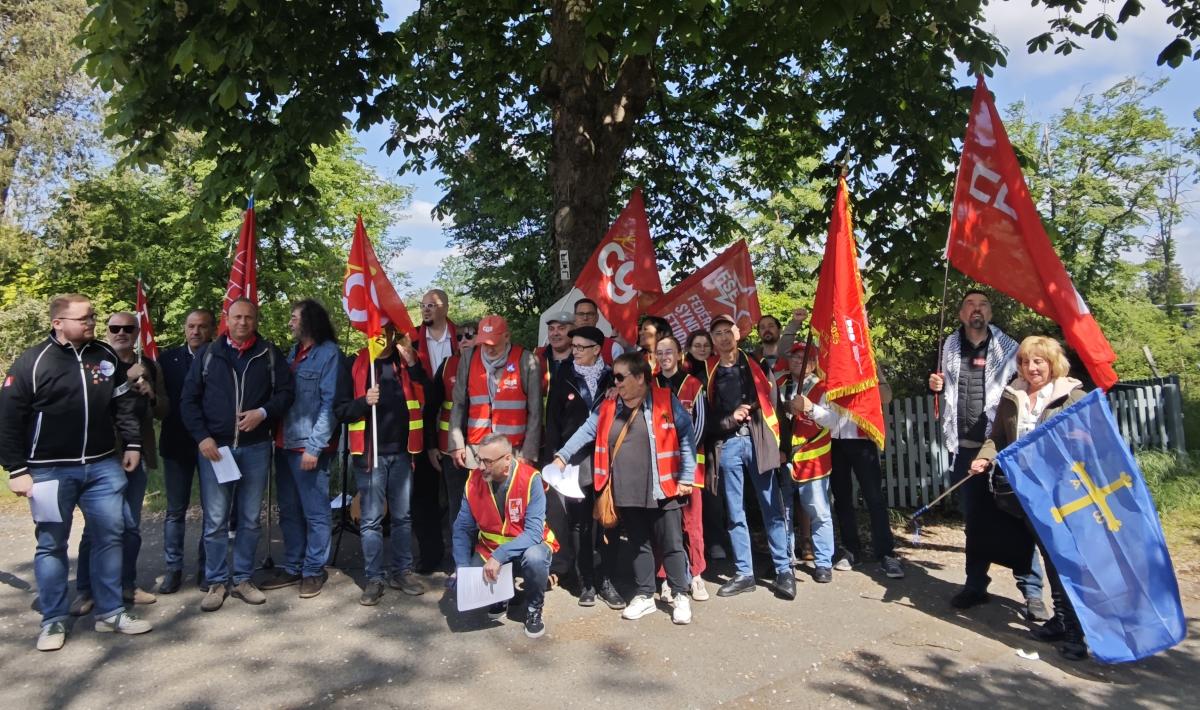 CCOO de Asturies en el Día de la Liberación