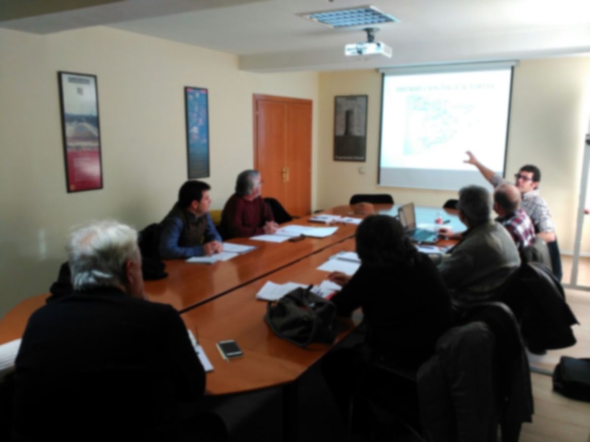 Un momento de la reunin del grupo de trabajo de CCOO de Industria y la UPM